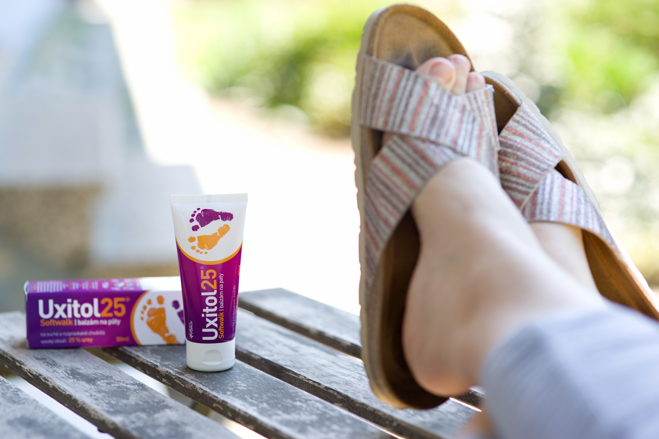 Uxitol 25 Softwalk balzám na paty 50 ml