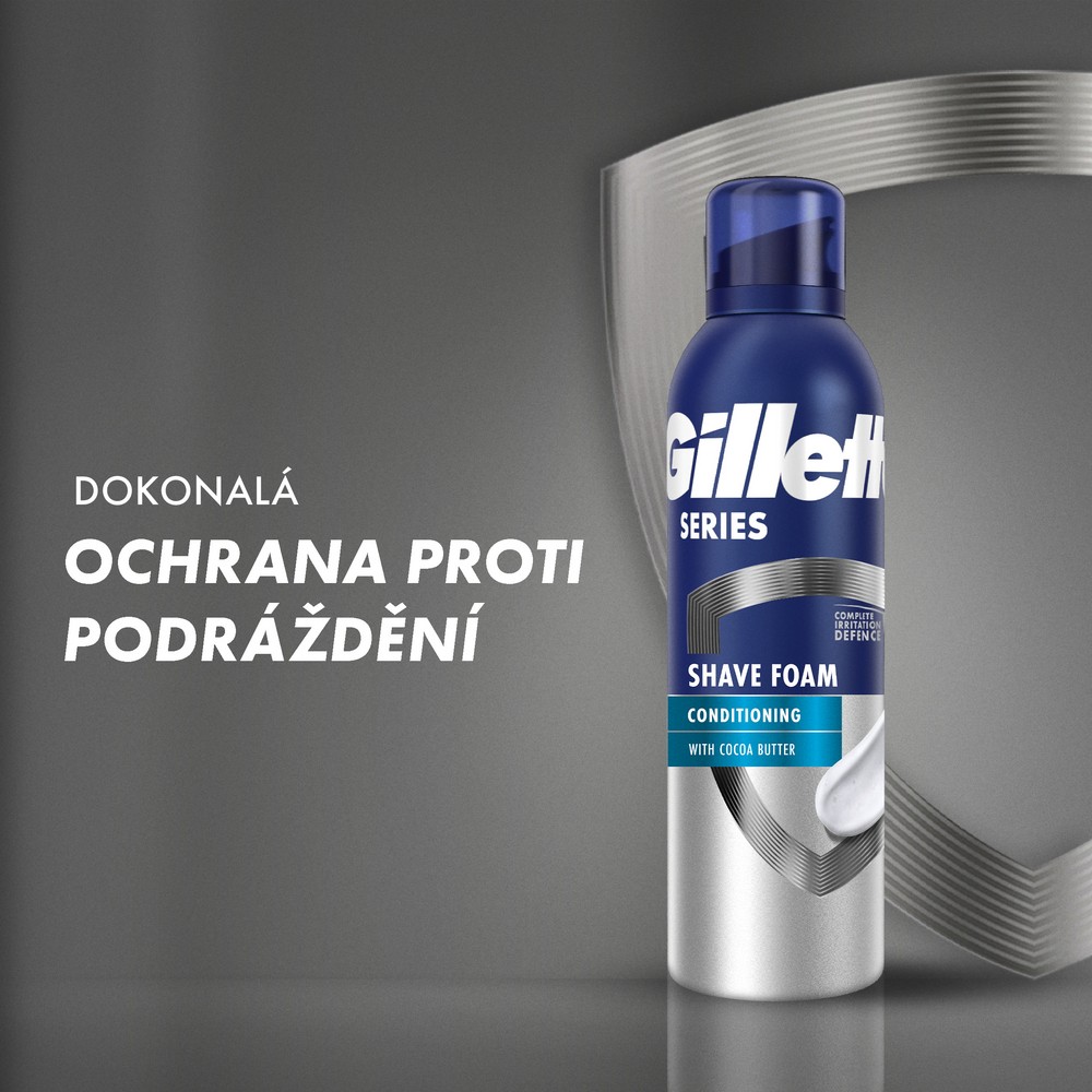 Gillette Foam Series Conditioning pěna na holení 200 ml