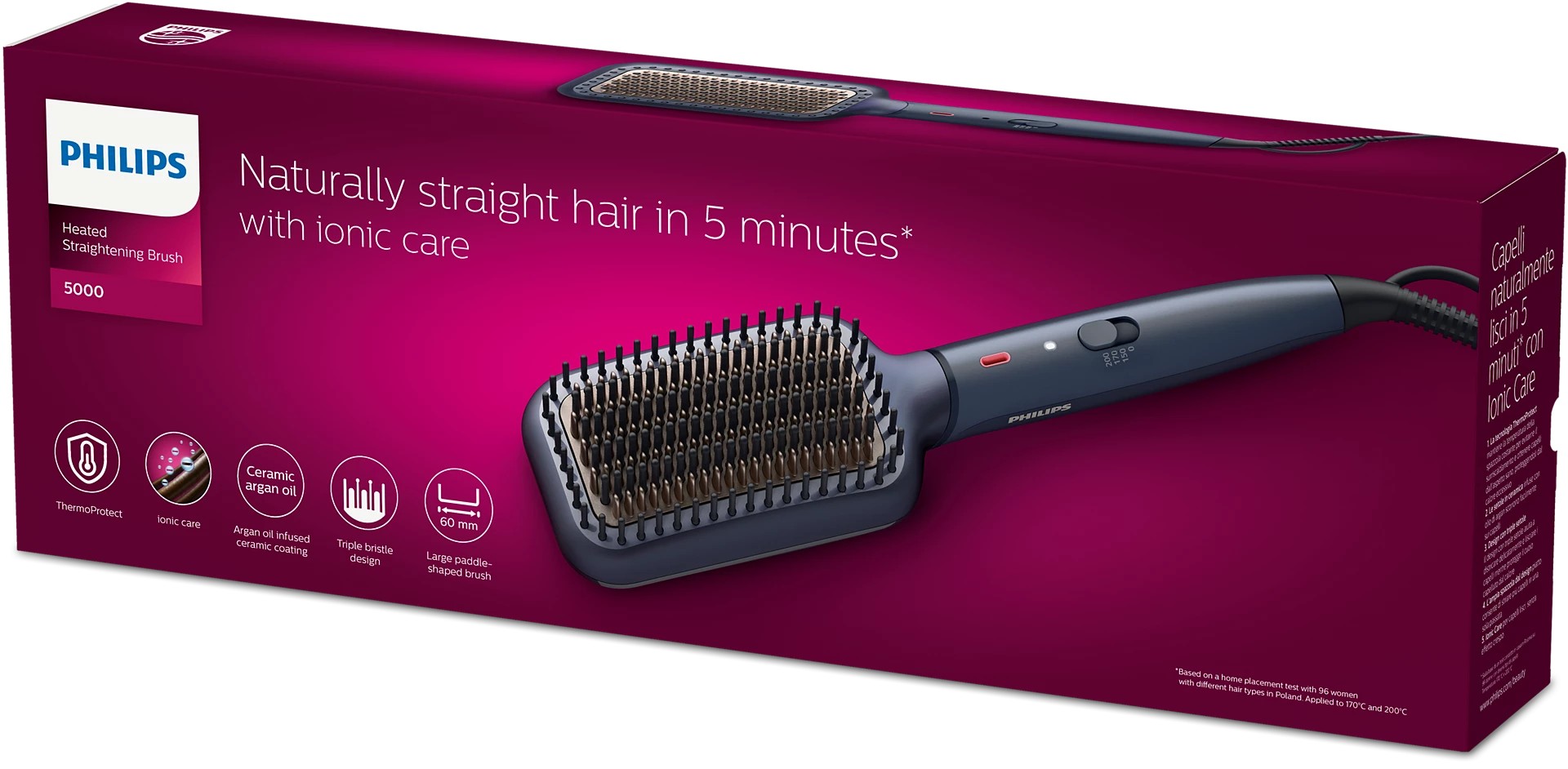 Philips BHH885/00 žehlící kartáč na vlasy