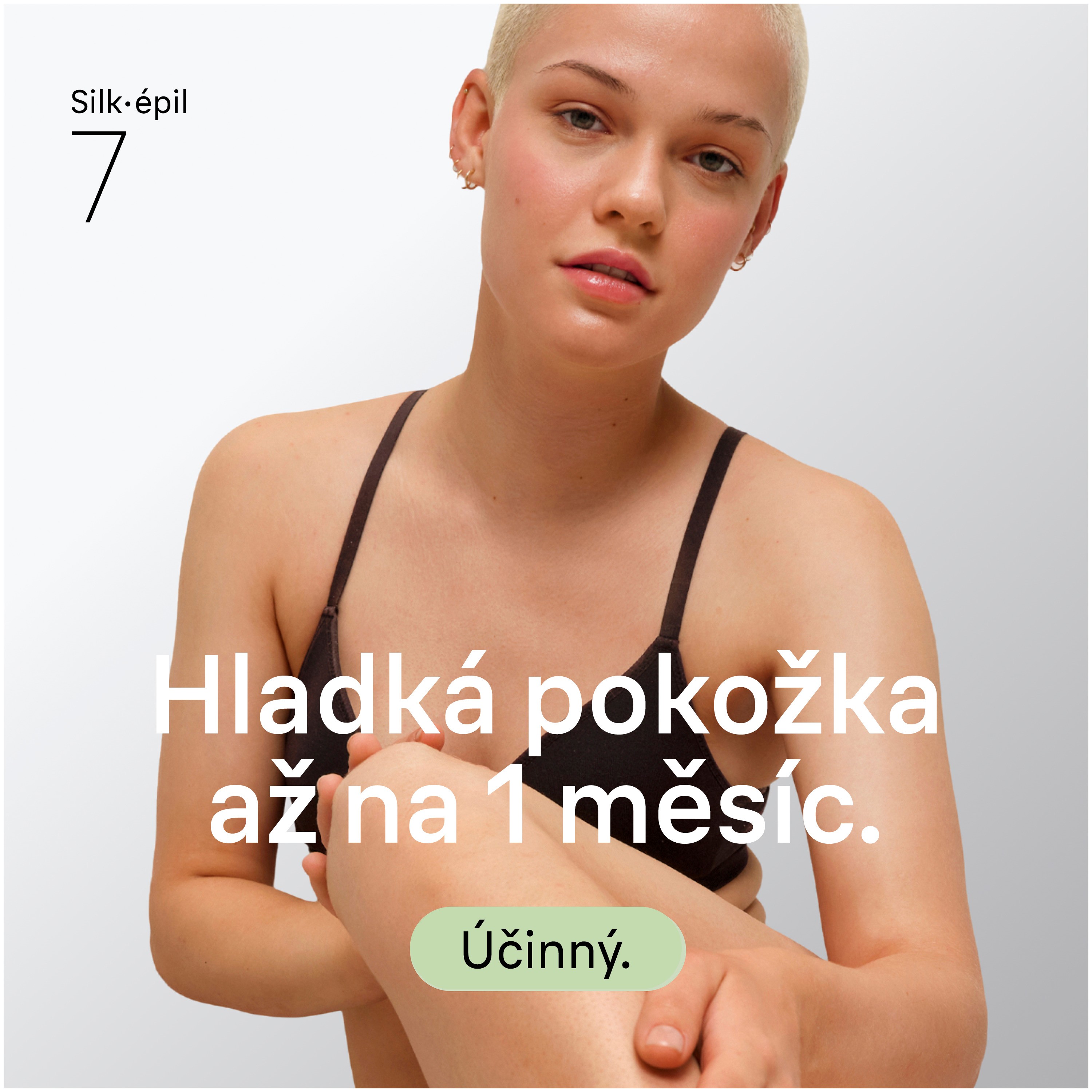 Braun  Silk-épil 7 7-000 stříbrný Wet&Dry epilátor