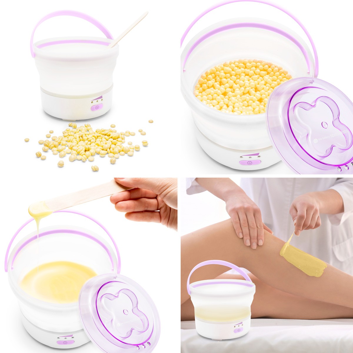 Rio WXST ohřívač vosku + 3×100 g vosk