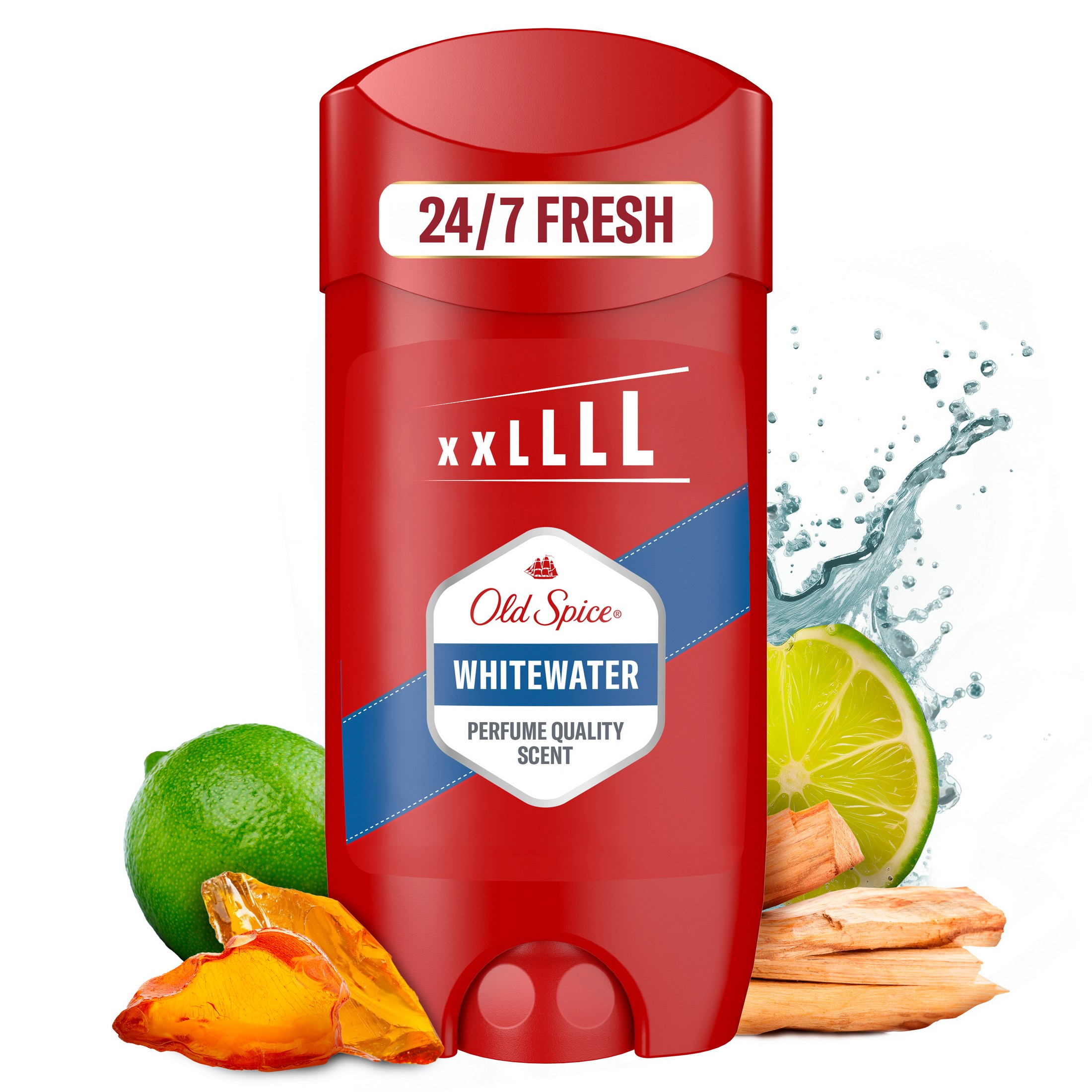 Old Spice Whitewater tuhý deodorant 85 ml