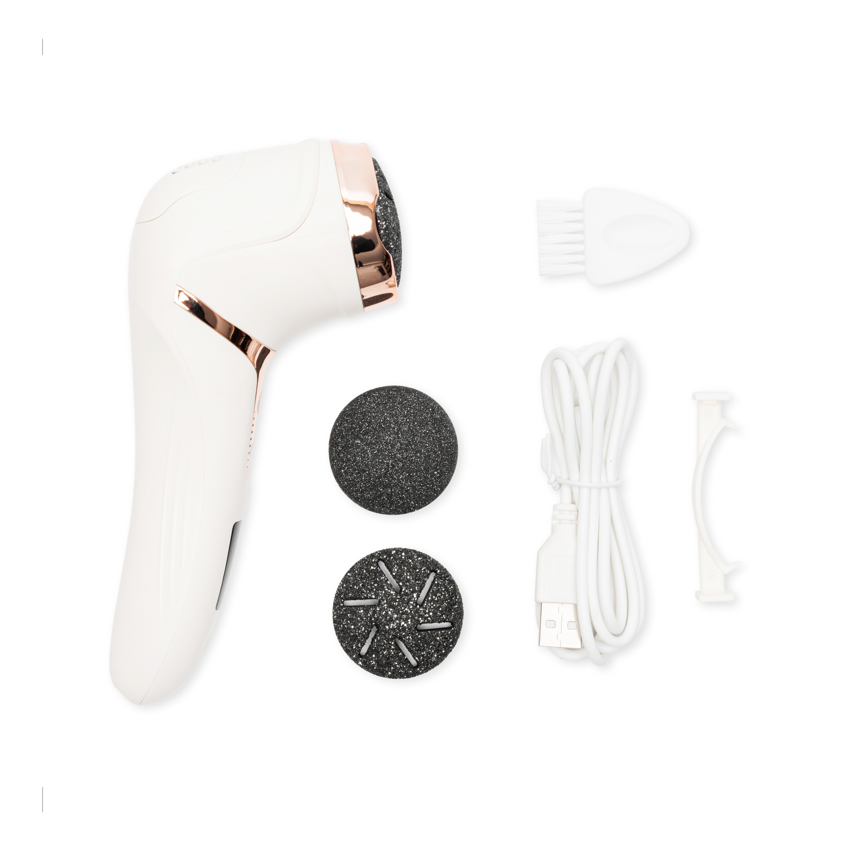 Rio Pedi5 elektrický pilník na paty - pilník na paty s příslušenstvím