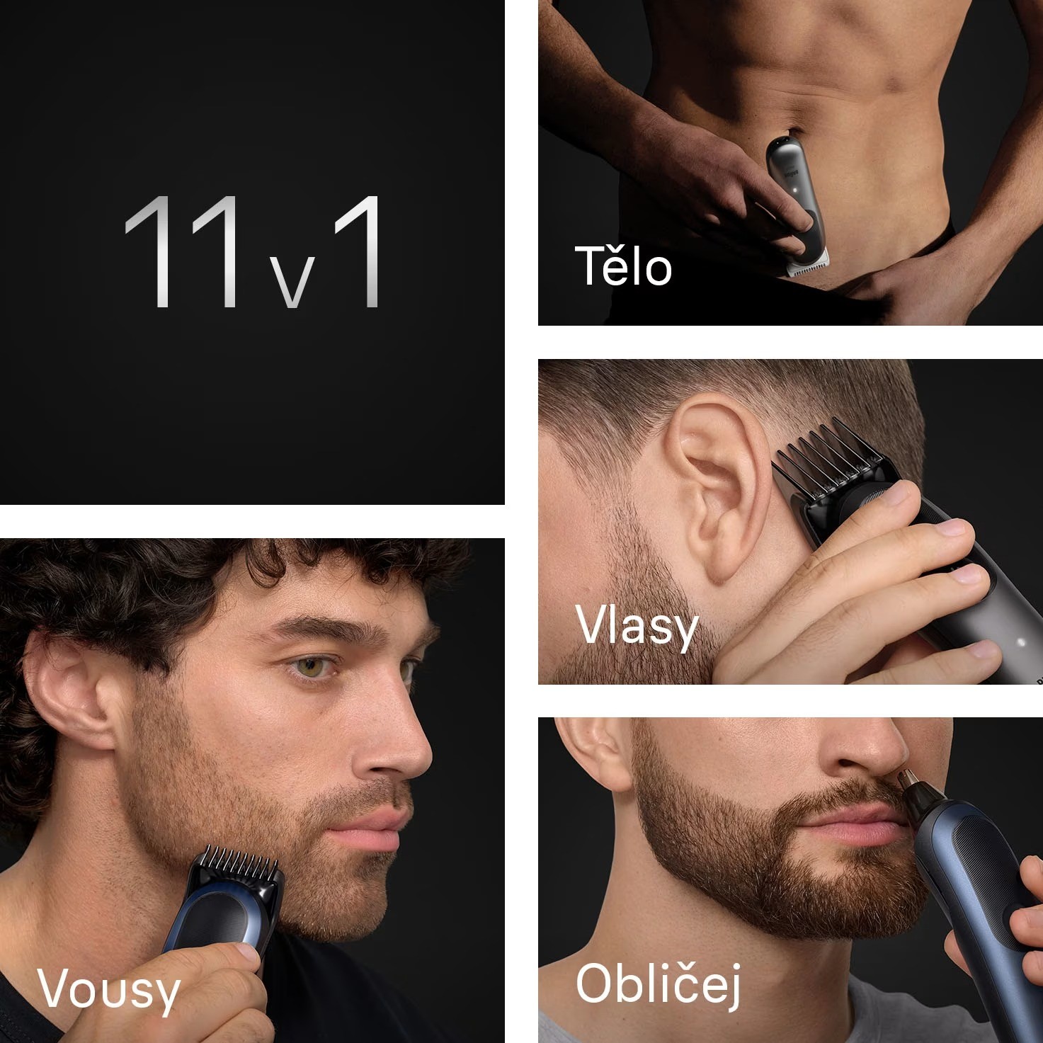 Braun All-in-One 7540 víceúčelový zastřihovač