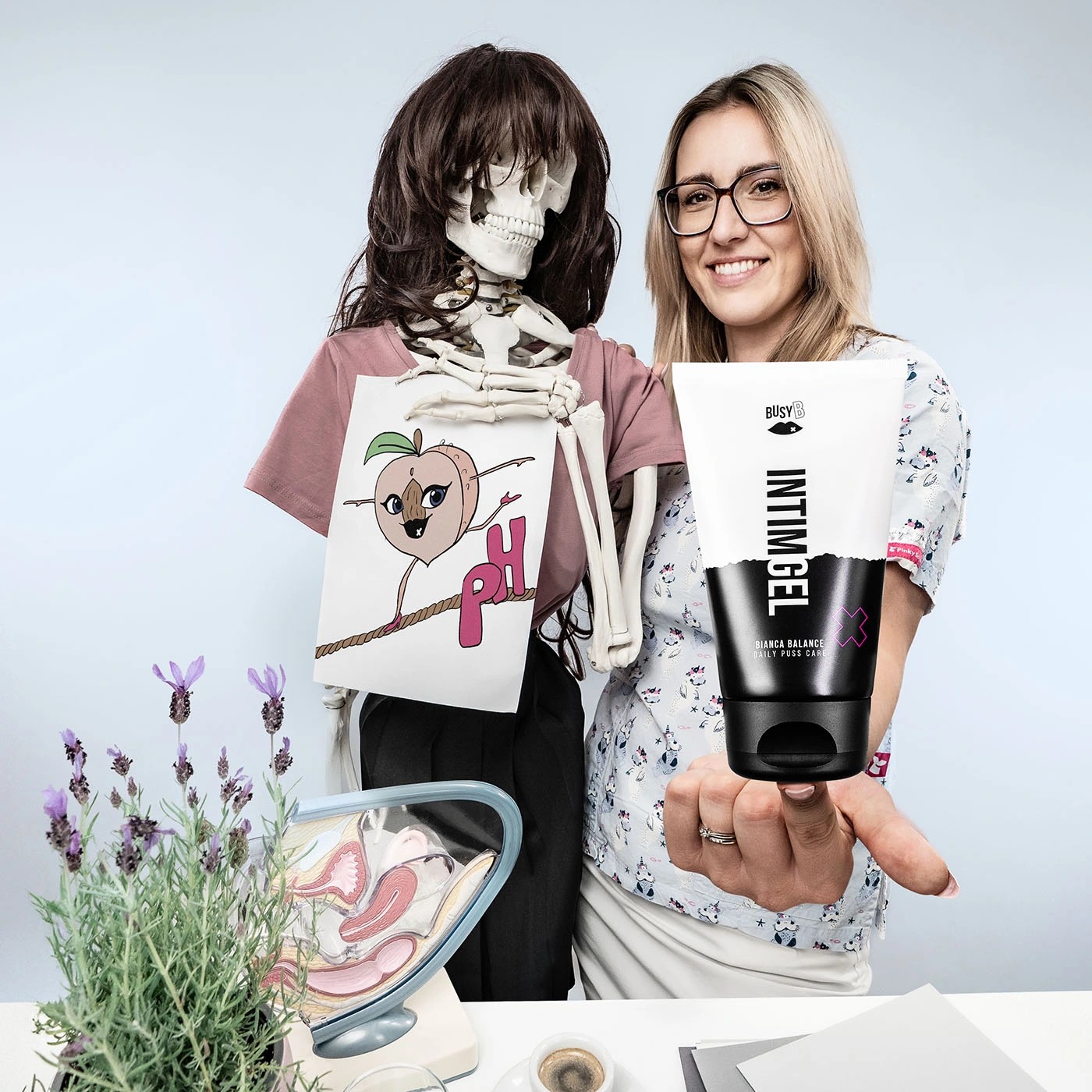 BusyB Bianca Balance intimní mycí gel 150 ml