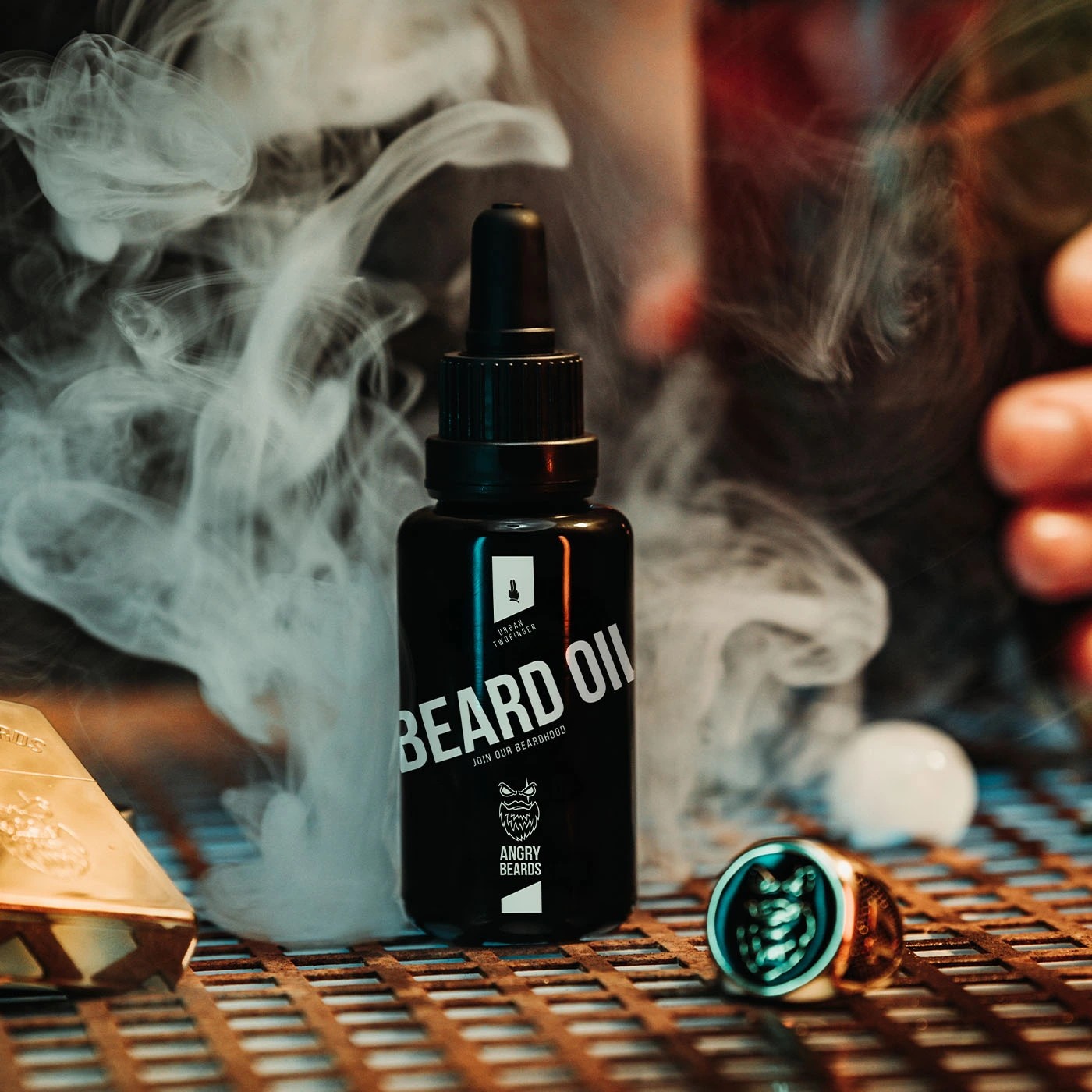Angry Beards Urban Twofinger olej na vousy 30 ml