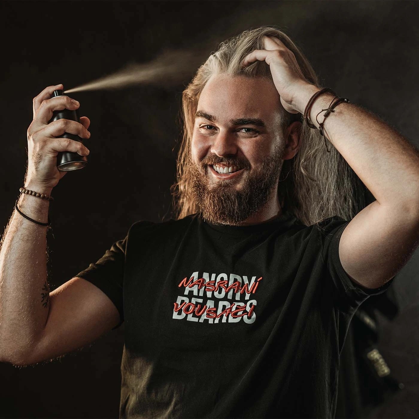 Angry Beards Jack Saloon suchý šampon 150 ml