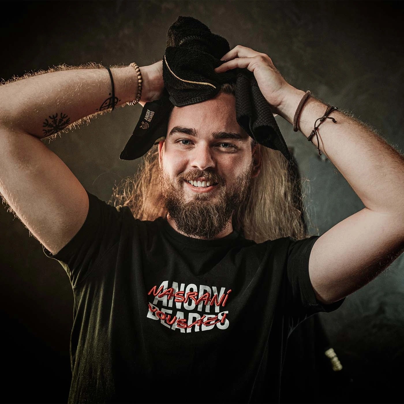 Angry Beards Jack Saloon suchý šampon 150 ml