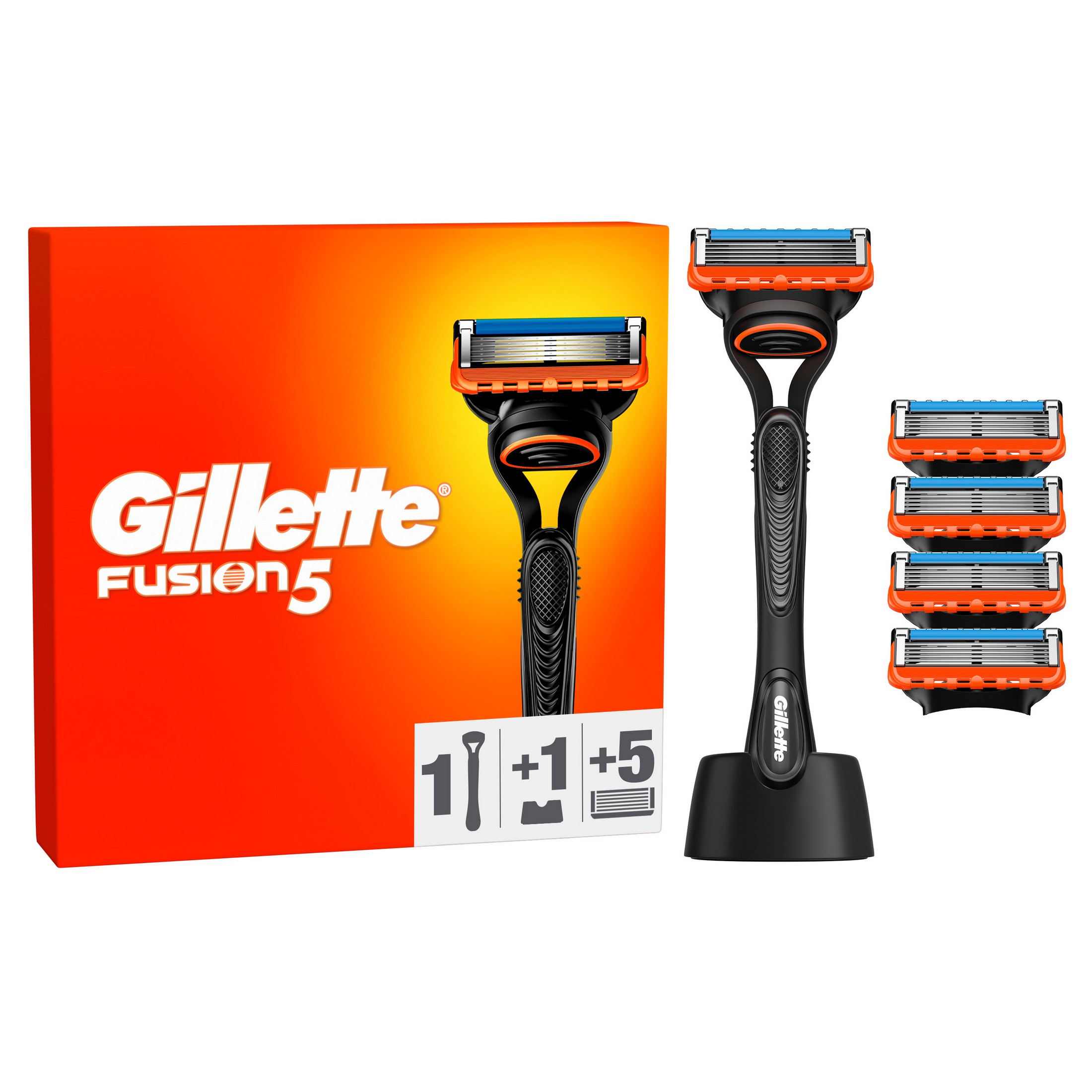 Gillette Fusion5 holicí strojek + 5 hlavic