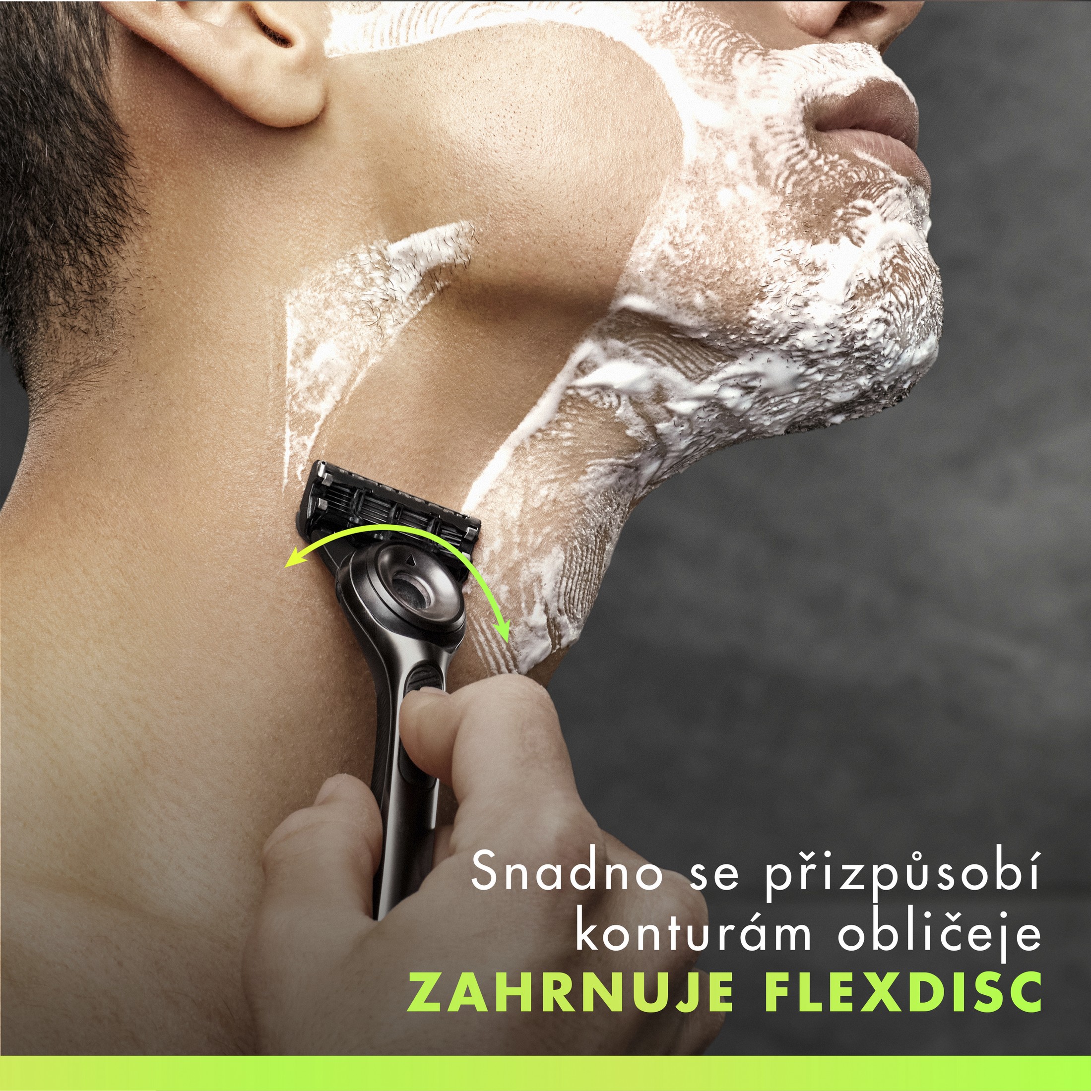 Gillette Labs holicí strojek + hlavice + držák na zeď