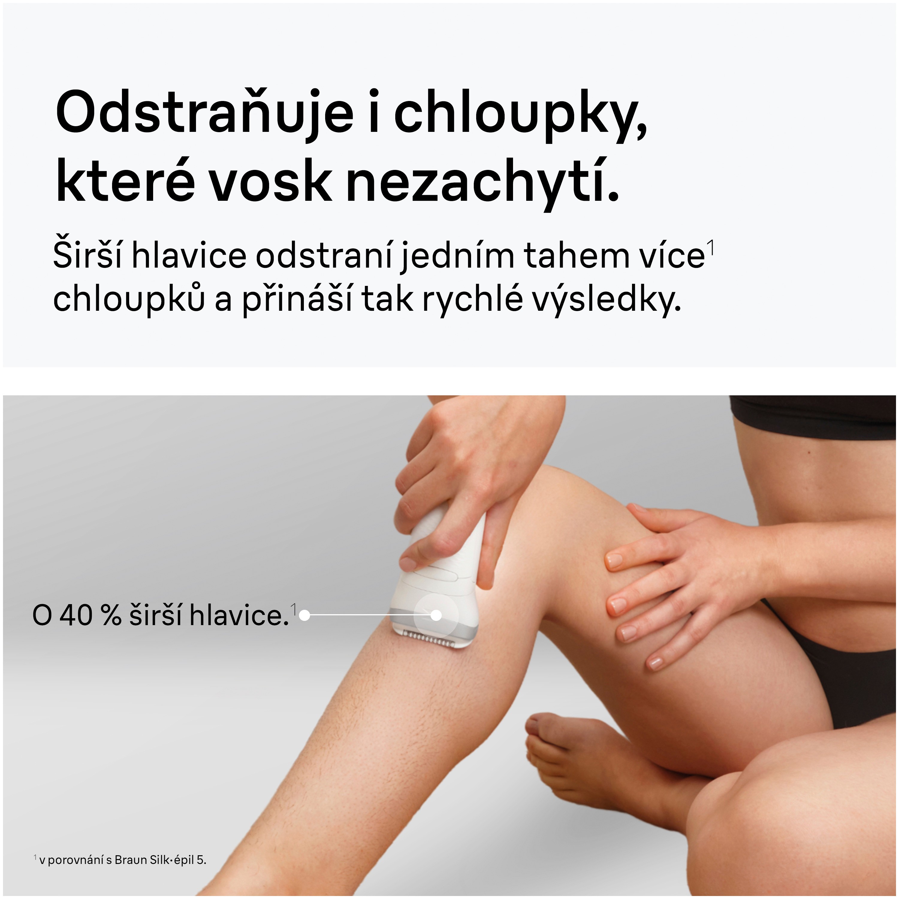 Braun Silk-épil 7 7-041 stříbrný Wet&Dry epilátor