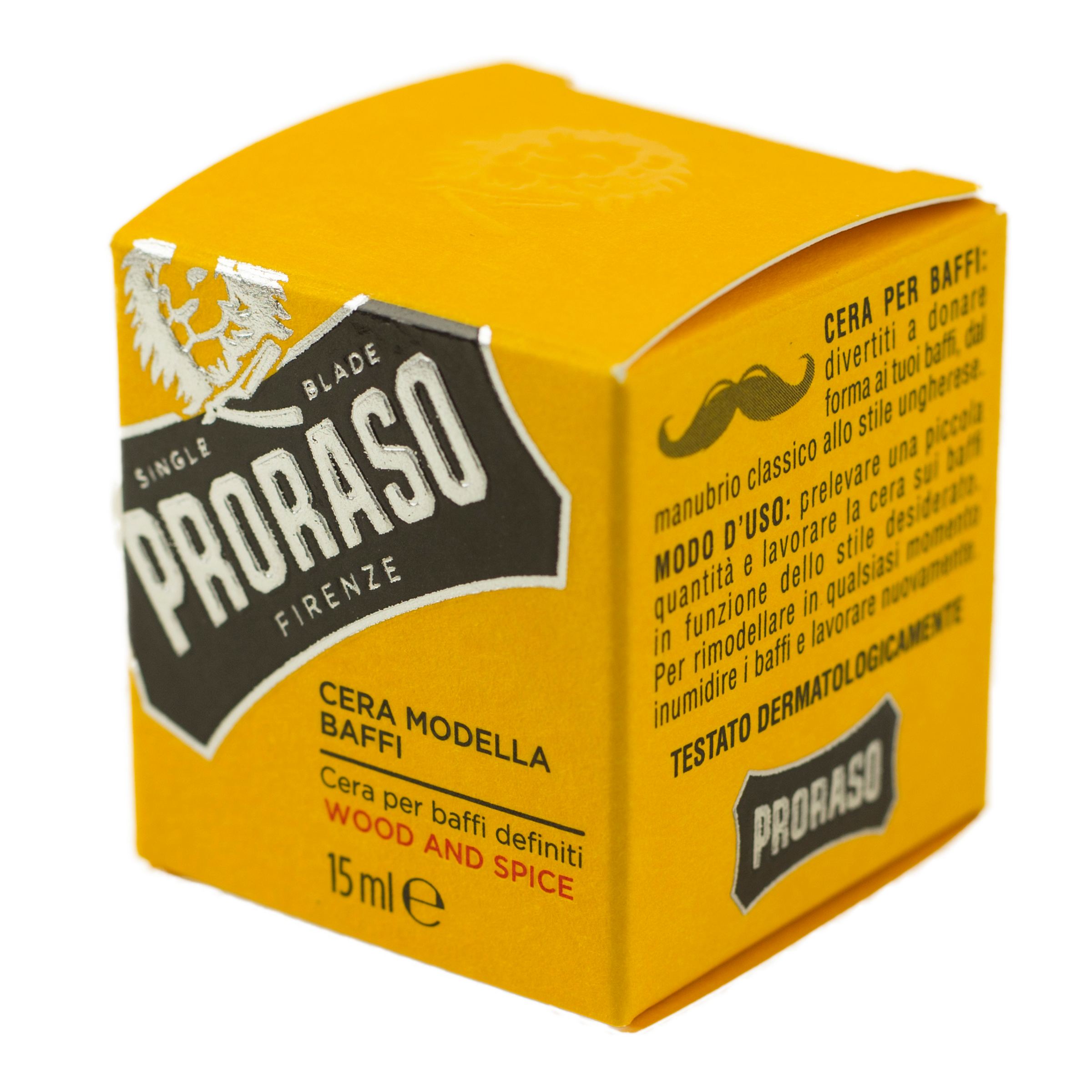 Proraso Wood and Spice vosk na knír 15 ml