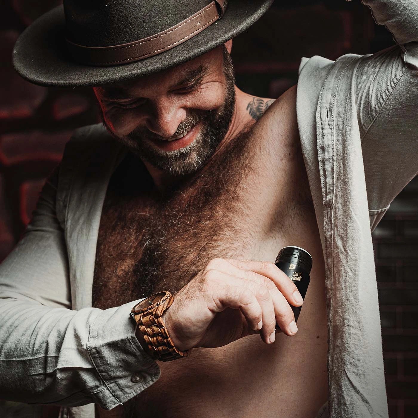 Angry Beards Jack Saloon tuhý antiperspirant 50 ml
