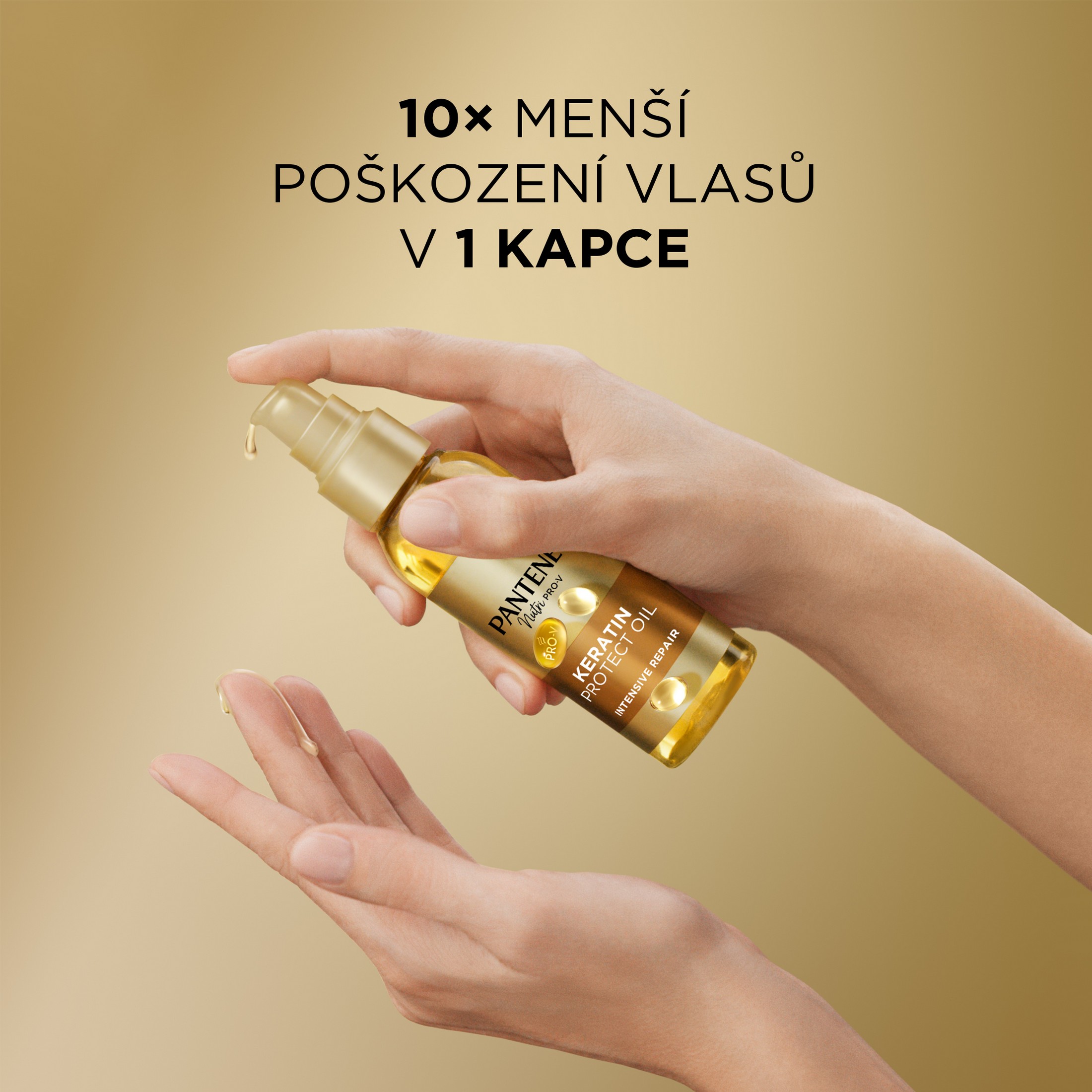 Pantene Pro-V Keratin Protect olej na vlasy 100 ml