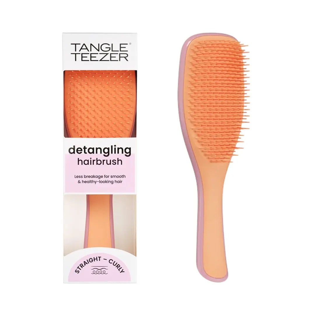 Tangle Teezer Wet Detangler Ultimate Apricot Rosebud kartáč na vlasy - Tangle Teezer Detangling Hairbrush oranžová s krabičkou