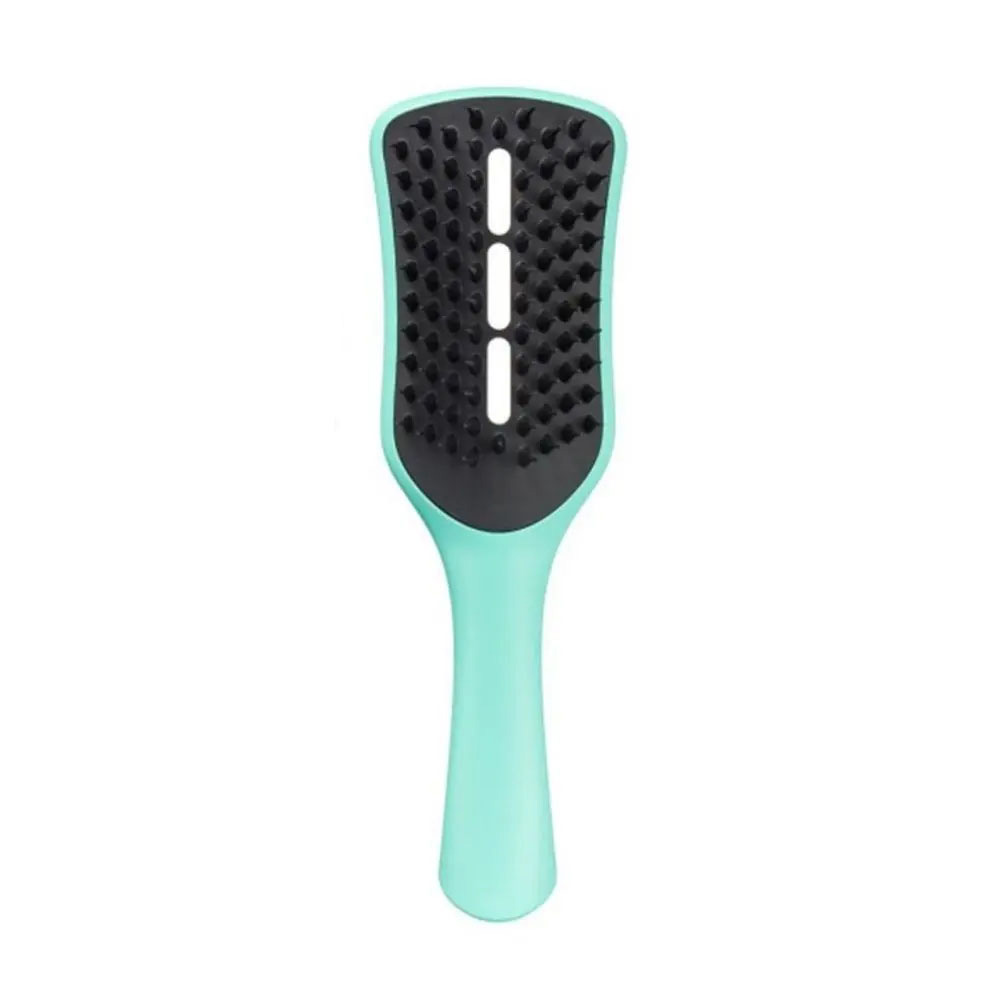 Tangle Teezer Easy Dry & Go Sweet Pea kartáč na vlasy - Tangle Teezer Easy Dry & Go kartáč na vlasy tyrkysový pohled shora