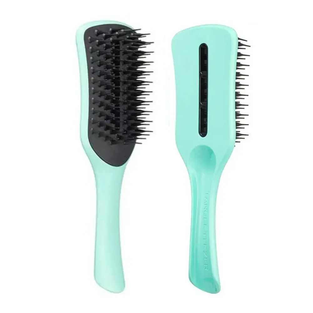 Tangle Teezer Easy Dry & Go Sweet Pea kartáč na vlasy - Tangle Teezer Easy Dry & Go kartáč na vlasy tyrkysový obě strany