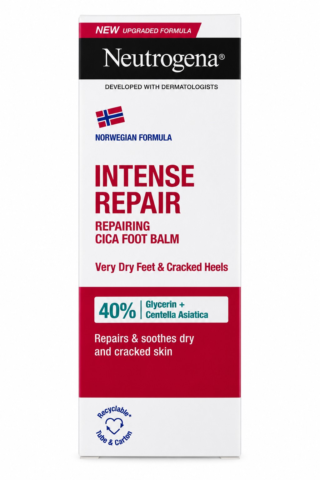 Neutrogena Intense Repair balzám na paty 50 ml
