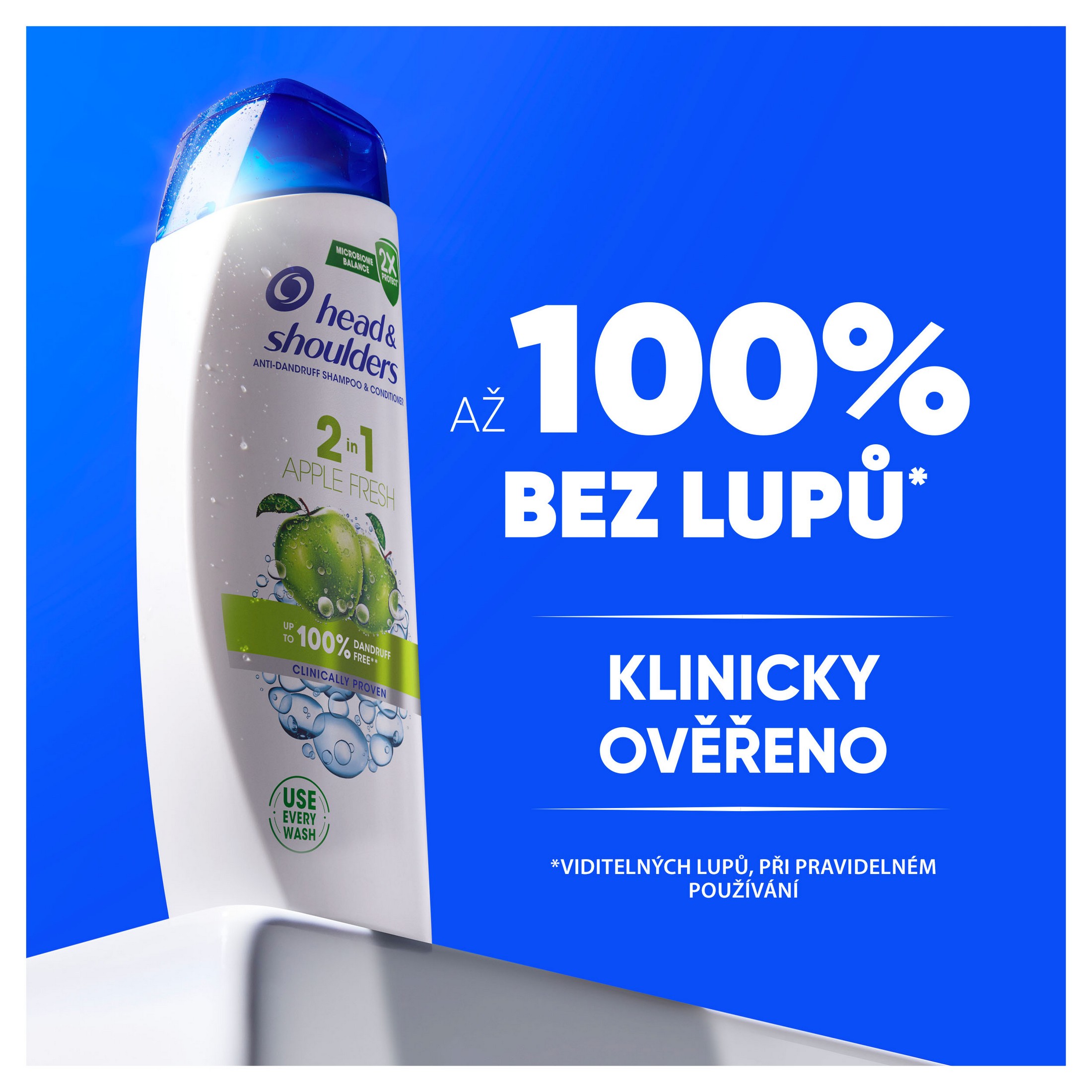 Head & Shoulders 2in1 Apple Fresh šampon s balzámem 330 ml