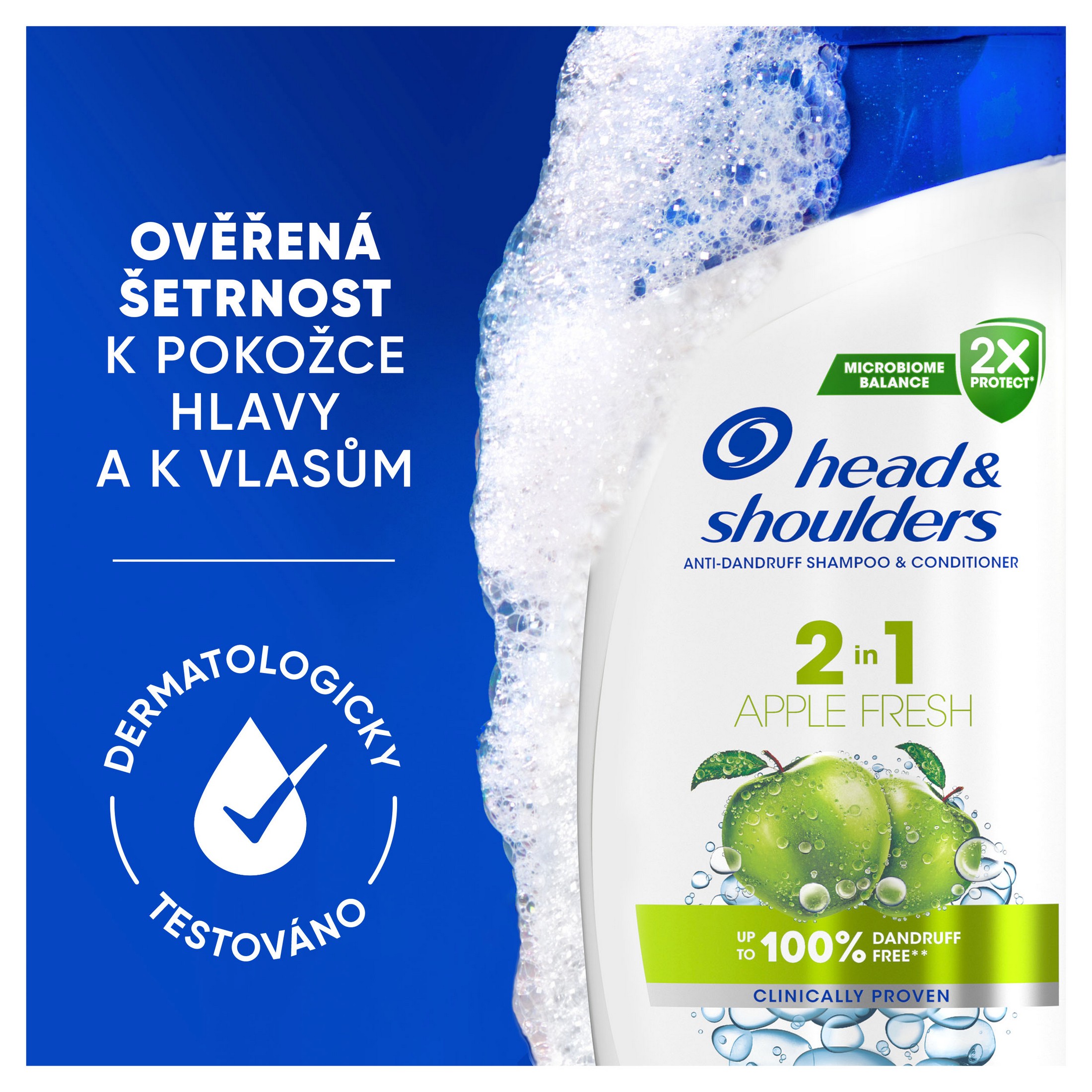 Head & Shoulders 2in1 Apple Fresh šampon s balzámem 330 ml