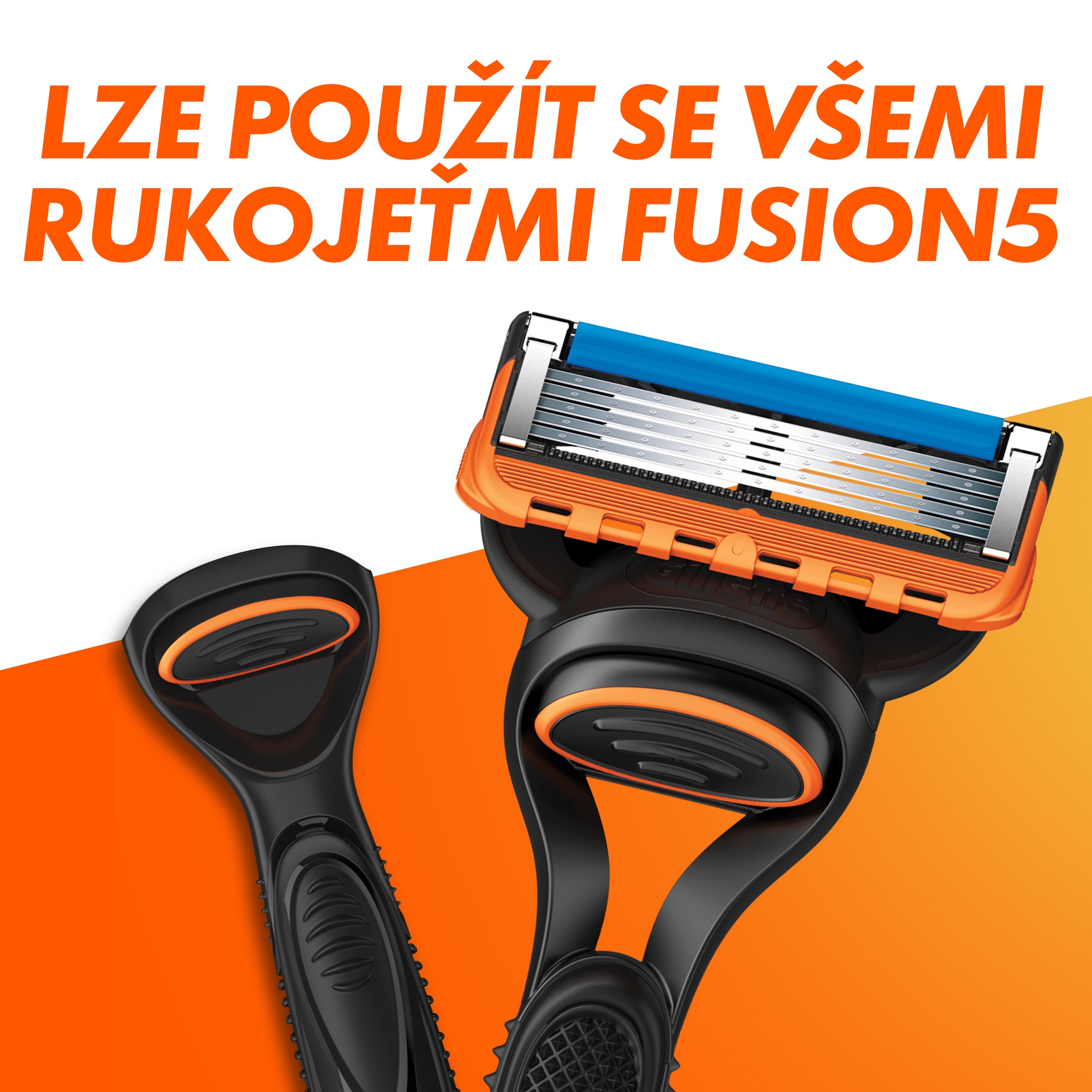 Gillette Fusion5 náhradní hlavice 14 ks