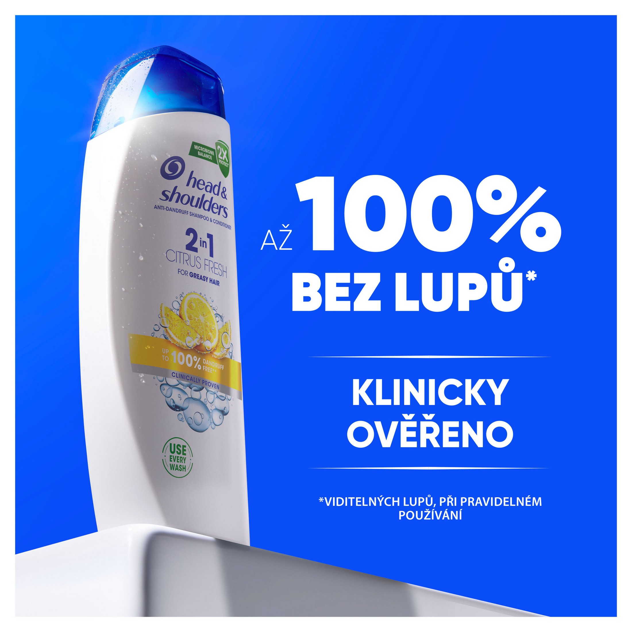 Head & Shoulders 2in1 Citrus Fresh šampon proti lupům 330 ml