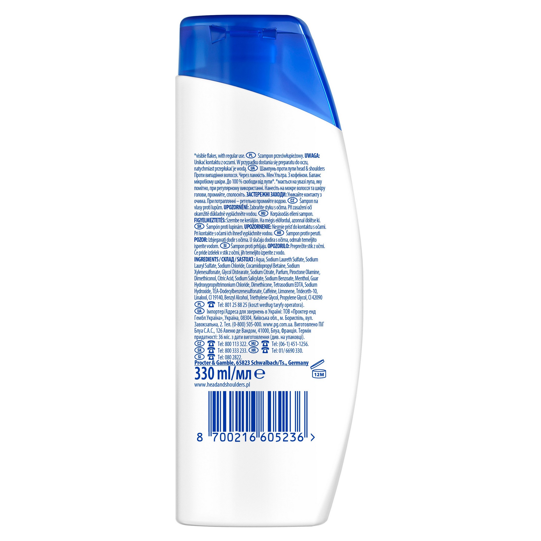 Head & Shoulders Anti-Hair Fall šampon proti lupům 330 ml