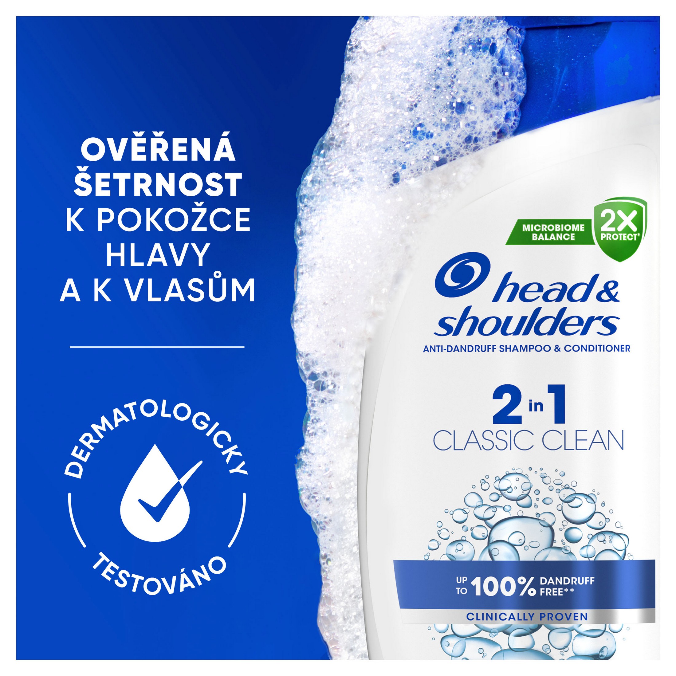 Head & Shoulders 2in1 Classic Clean šampon proti lupům 330 ml