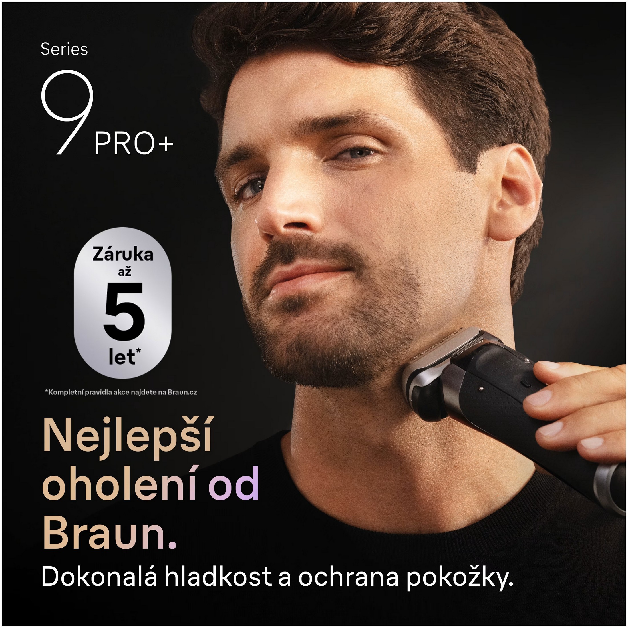 Braun Series 9 PRO+ 9615s Wet&Dry holicí strojek
