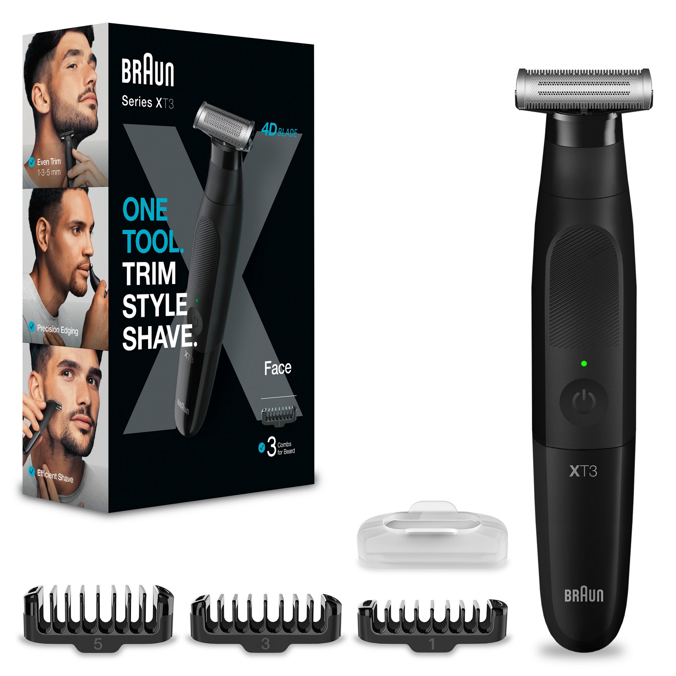 Braun Series XT3100 zastřihovač vousů