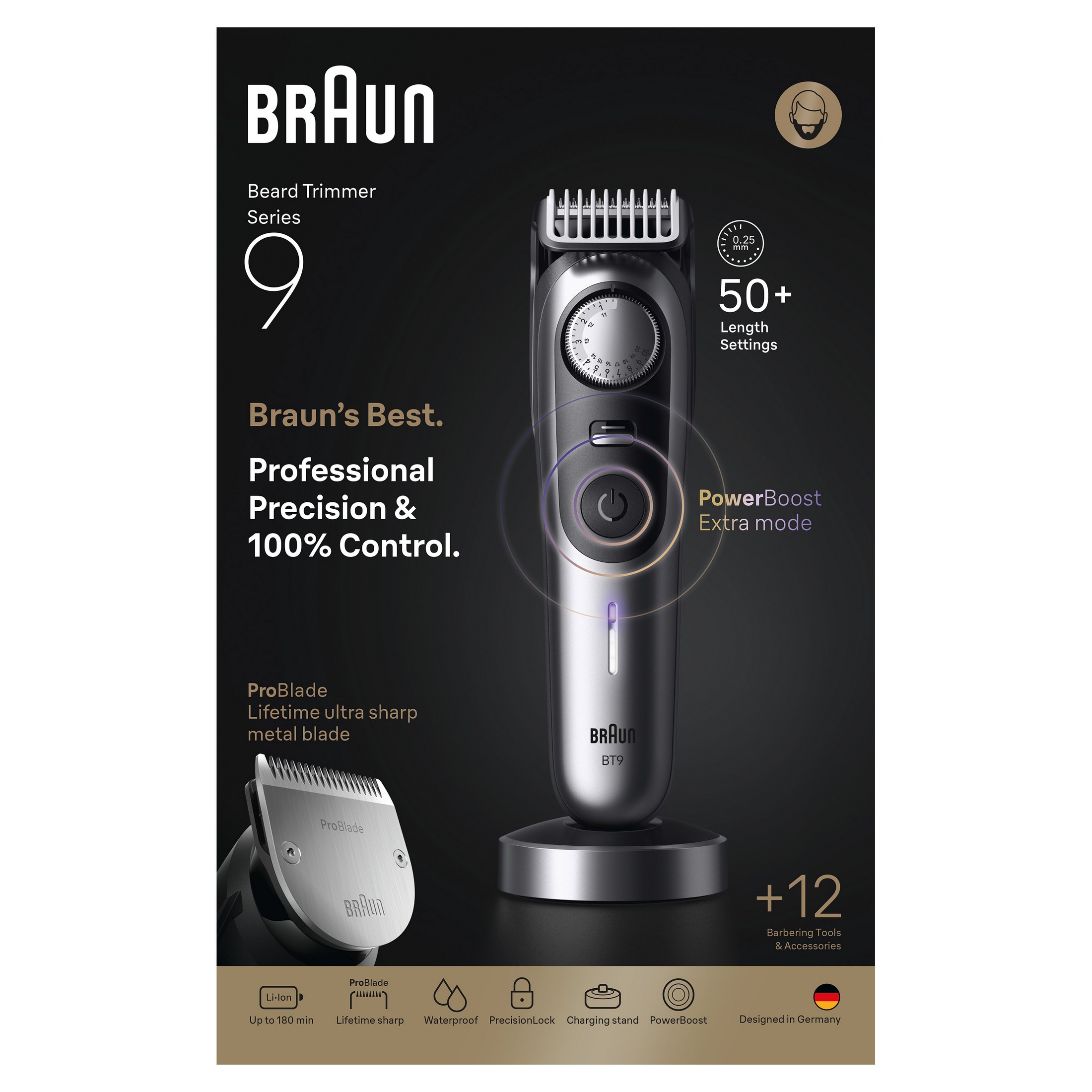 Braun BT9560 zastřihovač vousů