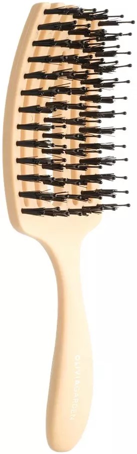 Olivia Garden Fingerbrush Care Mini dětský kartáč na vlasy - Yellow