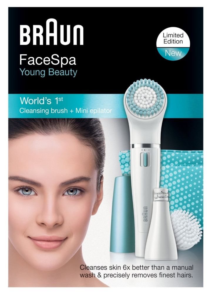 Braun FaceSpa 832e epilátor na obličej Young Beauty