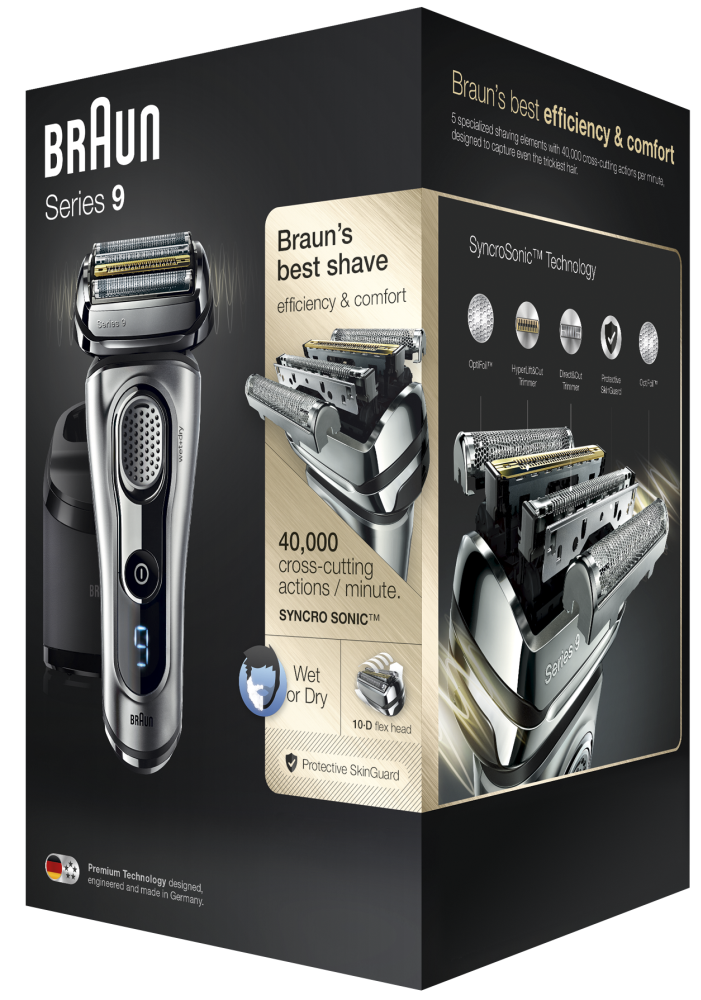 Braun Series 9 9291cc Wet&Dry holicí strojek - ROZBALENÉ
