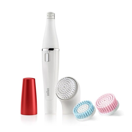 Braun FaceSpa 852 epilátor a čistící kartáček na obličej