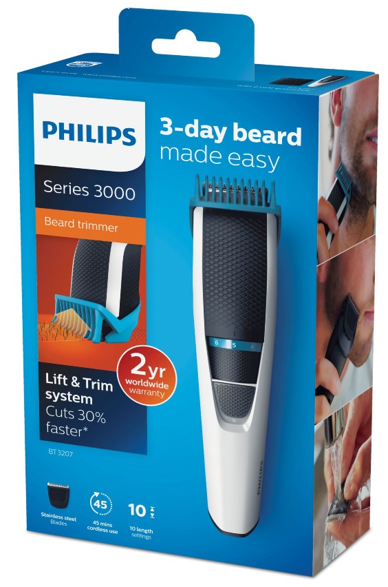Philips BT3207/14 Series 3000 zastřihovač vousů