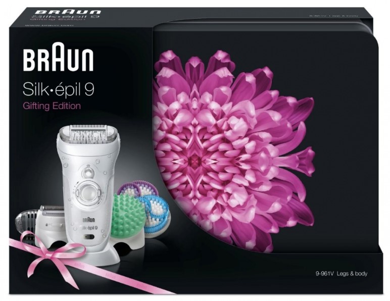 Braun Silk épil 9-961V Wet&Dry SkinSpa epilátor - POŠKOZENÝ OBAL