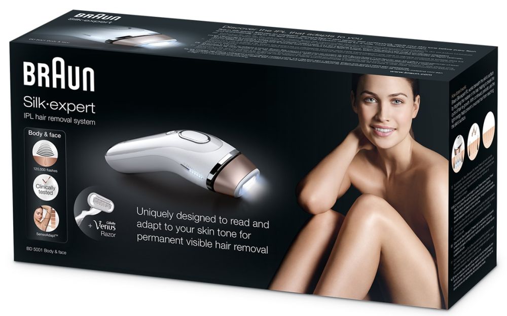 Braun Silk-expert BD5001 IPL epilátor - ZÁNOVNÍ