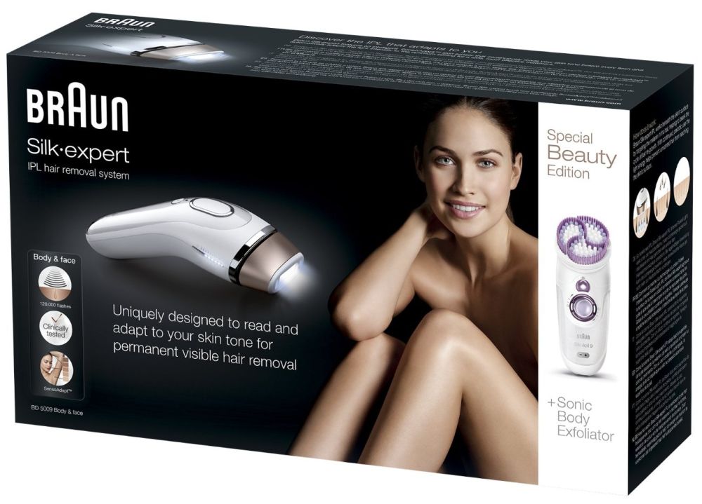 Braun Silk-expert BD5009 Body&Face IPL epilátor - POŠKOZENÝ OBAL