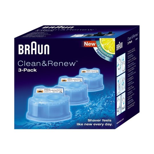 Braun CCR 3 Clean Renew náhradní čistící náplně 3 ks citron