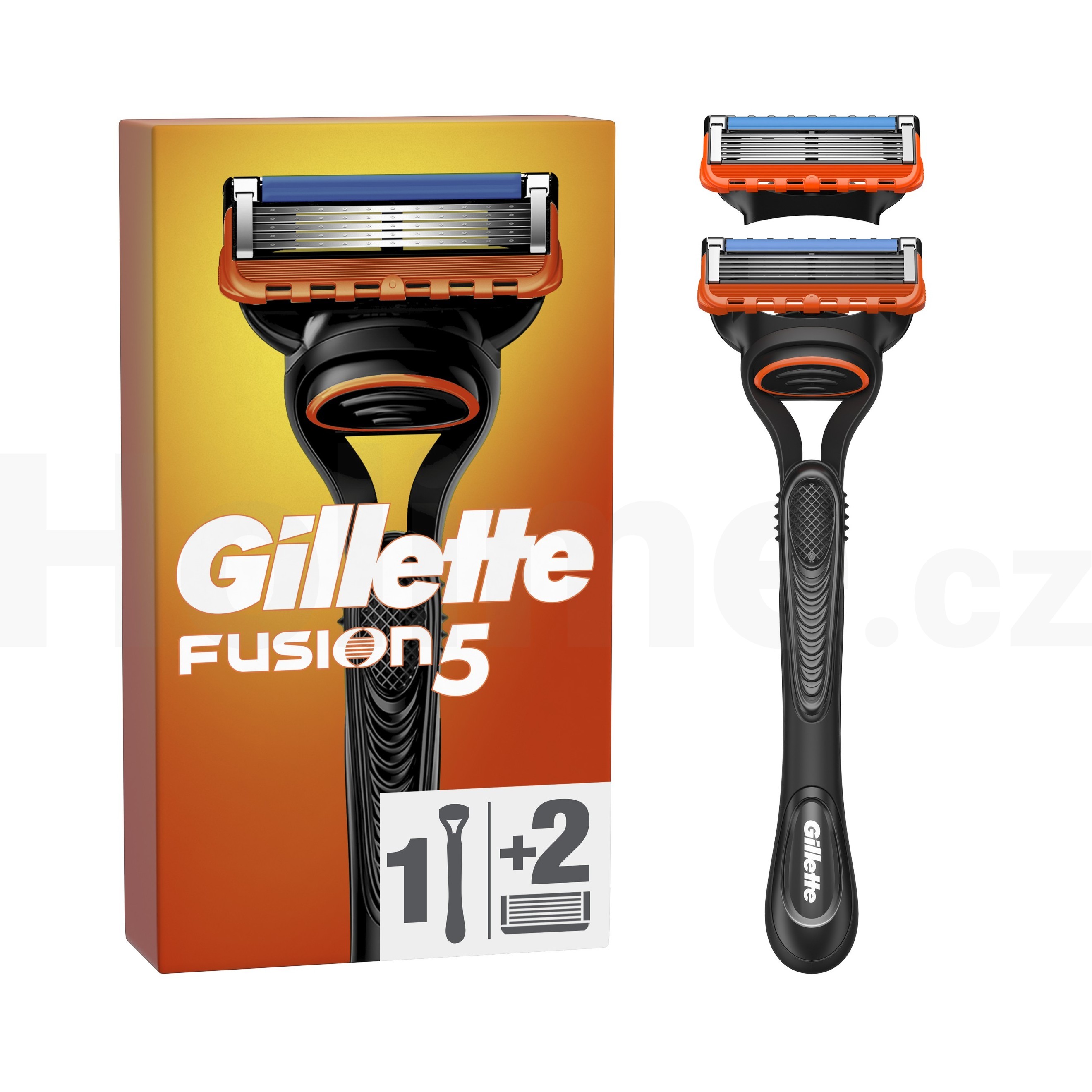 Gillette Fusion5 holicí strojek + 2 hlavice