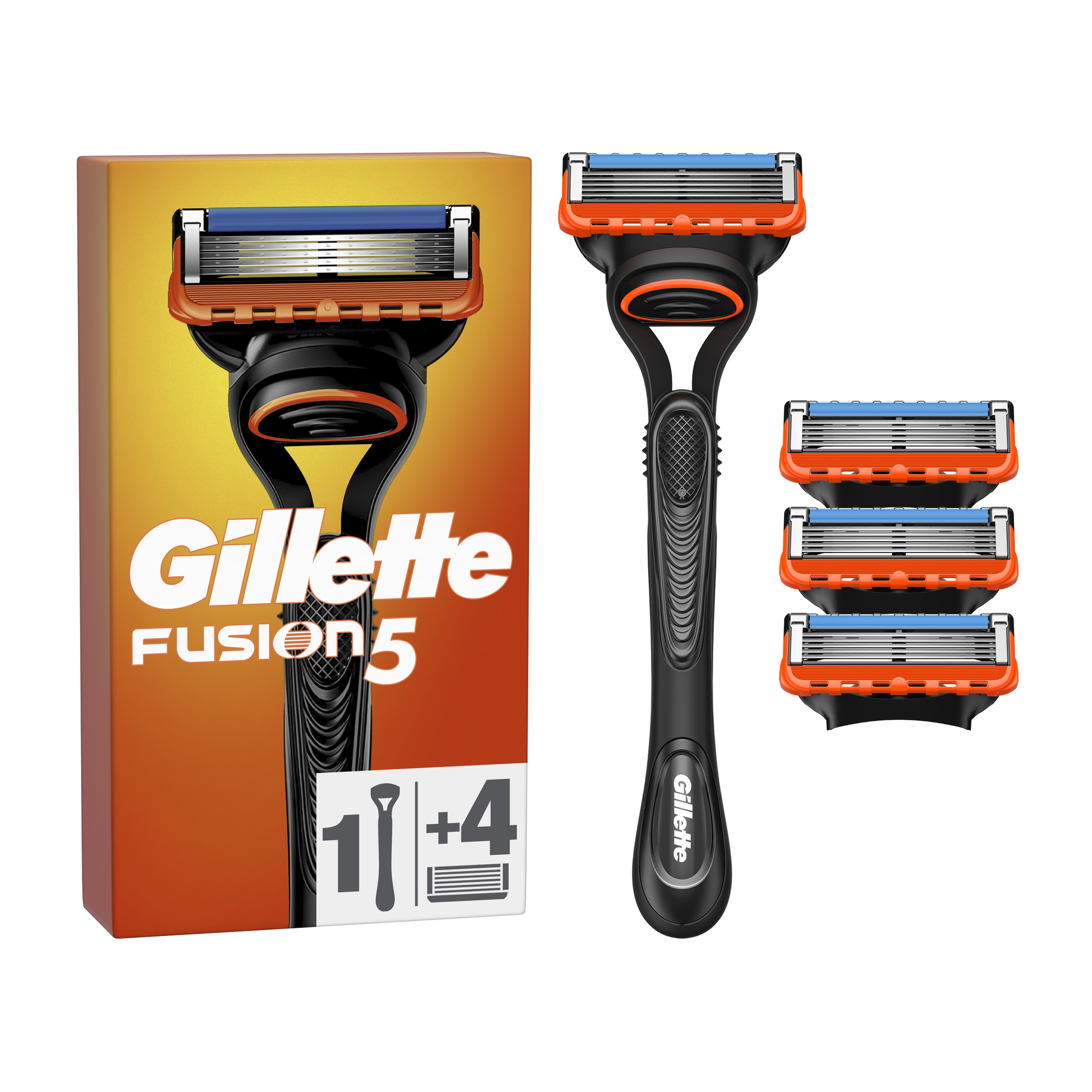 Gillette Fusion 5 holicí strojek + 4 hlavice