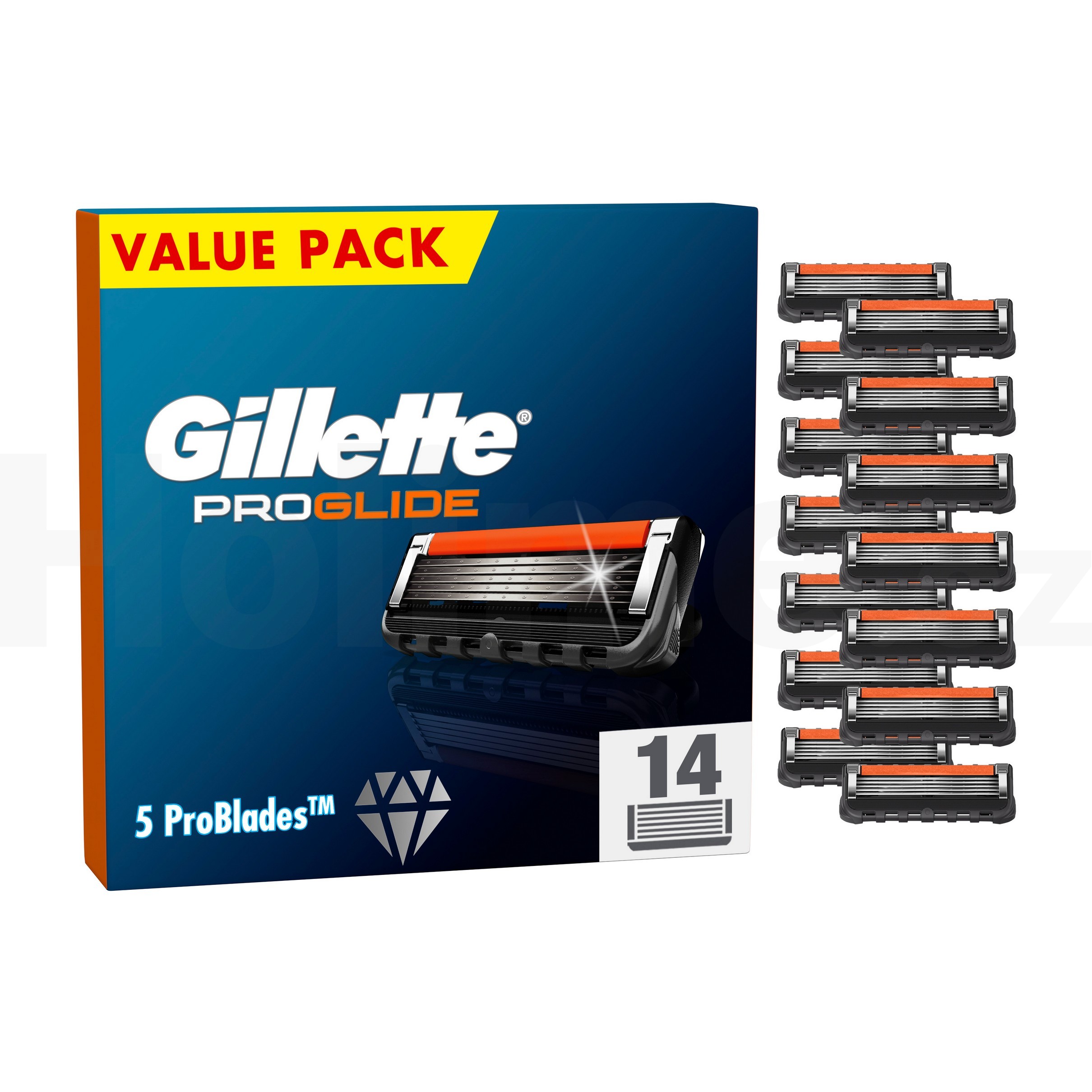 Gillette ProGlide náhradní hlavice 14 ks